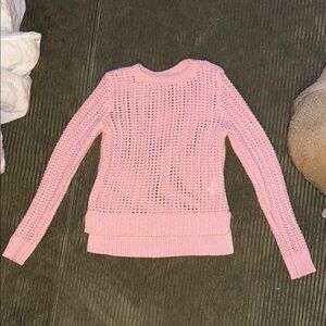 Pink Knit Women's Sweater